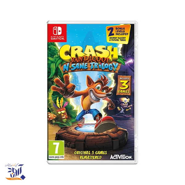 بازی Crash Bandicoot: N. Sane Trilogy برای نینتندو سوییچ